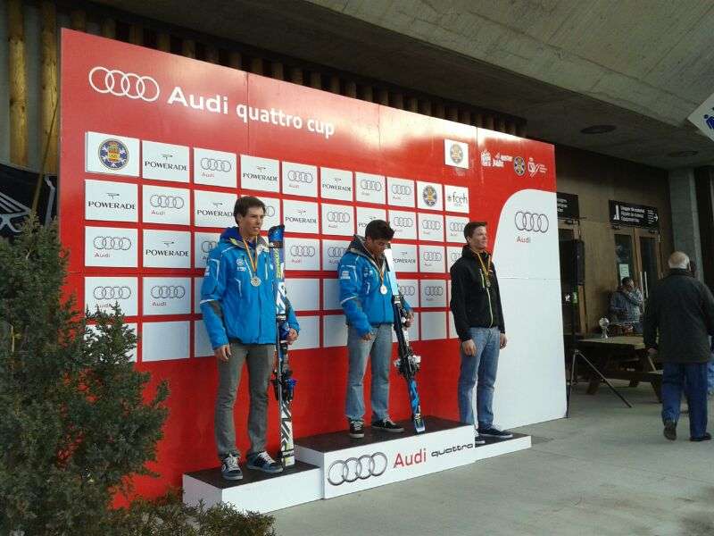 Gran actuación de Adur Etxezarreta en los Campeonatos de España de Esquí Alpino